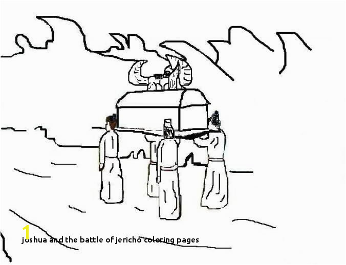 Joshua and the Battle Jericho Coloring Pages Joshua Chapter 3 7 17 Crossing the Jordan