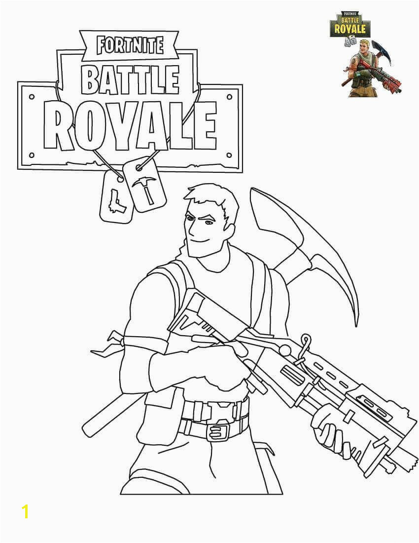 Free Printable Fortnite Coloring Pages Survivalist