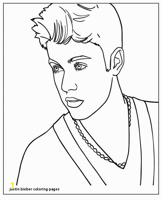 24 Justin Bieber Coloring Pages