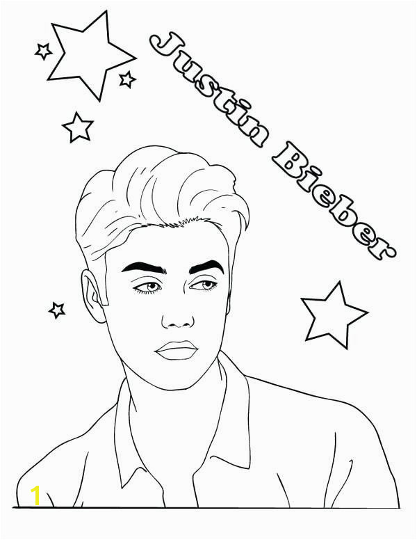 Justin Bieber Coloring Pages Justin Bieber Coloring Pages Unique