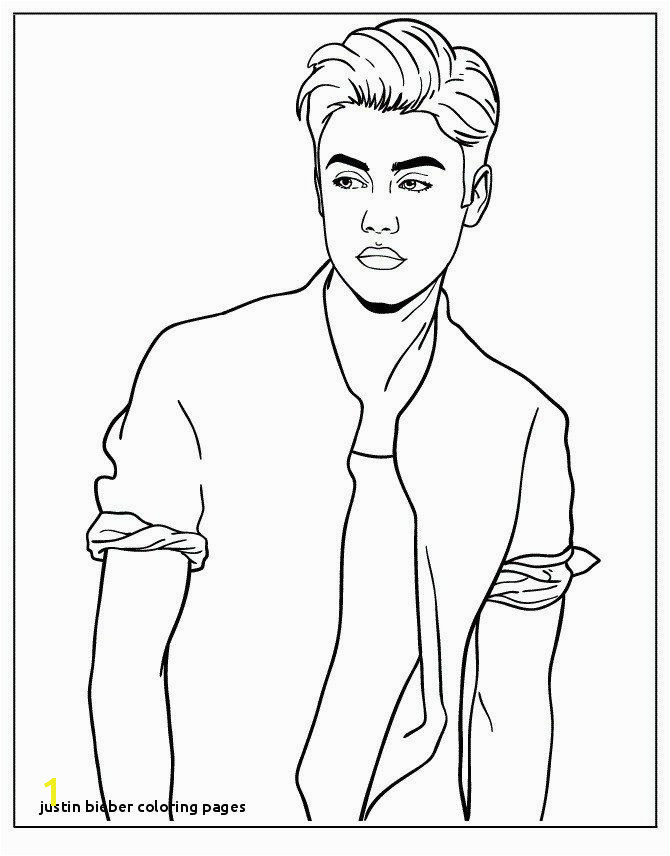 24 Justin Bieber Coloring Pages