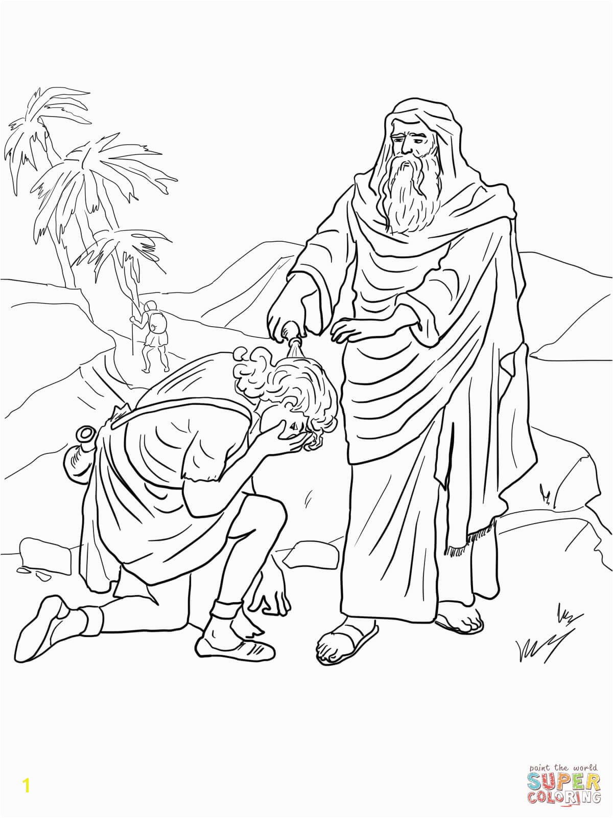 Samuel Anoints David as King