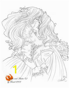 Wedding day by Tanael on deviantART Coloring Sheets Adult Coloring Pages Animal Coloring Pages