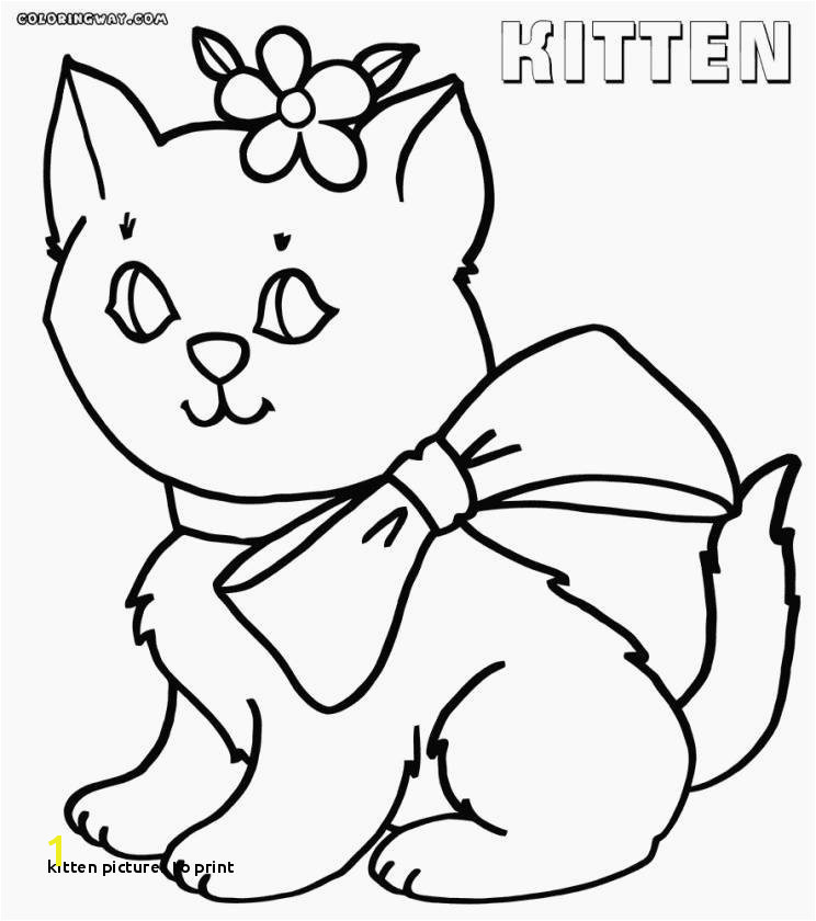 24 Kitten to Print Kitten to Print Fresh Cat Coloring Pages Free Printable Awesome Cool Od