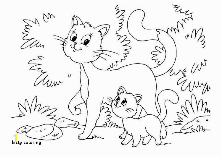 Kitty Cat Coloring Pages for Adults Kitty Coloring Kitten Color Pages Elegant Kitty Cat Coloring Pages