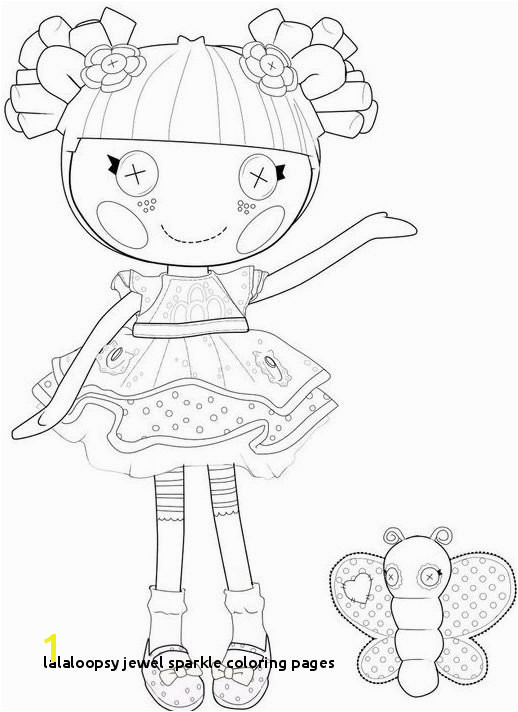 Lalaloopsy Jewel Sparkle Coloring Pages 34 Best Lalaloopsy Pinterest