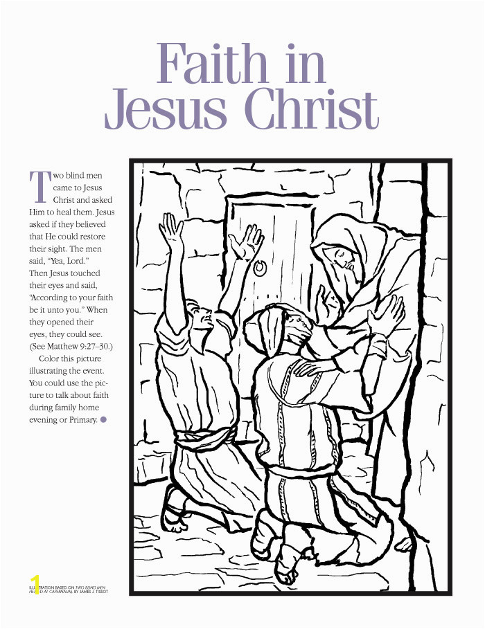 Lds Coloring Pages Jesus Coloring Pages