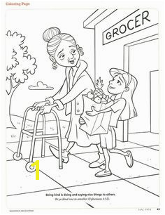 Kindness Coloring Page