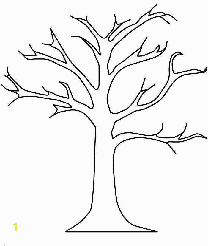 Bare Tree Coloring Page Best Tree without Leaves Coloring Page Beautiful Bare Tree without Leaves