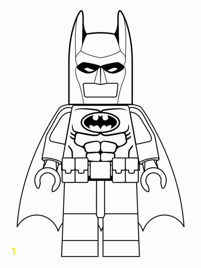 Lego Batman Coloring Pages