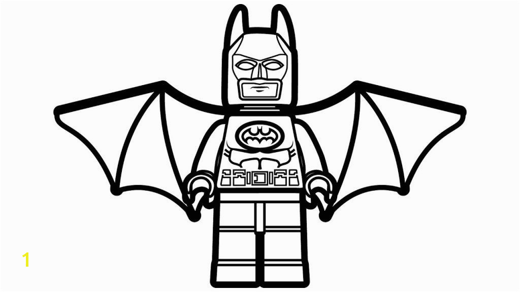 Lego Batman Coloring Pages