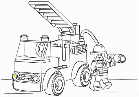 Lego City Feuerwehr Ausmalbilder