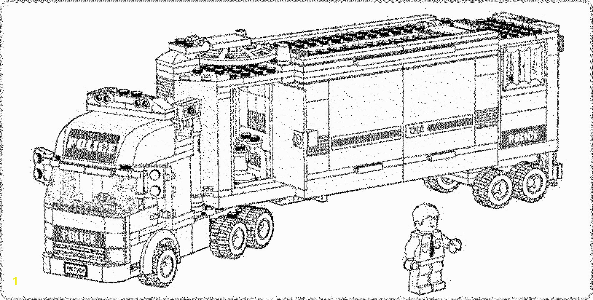 Lego City Printable Coloring Pages Neu Lego City Undercover Ausmalbilder