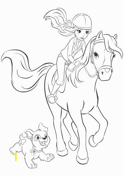 LEGO Friends Mia Coloring Pages