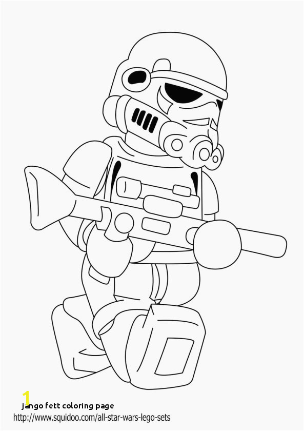 Jango Fett Coloring Page Elegant Lego Jango Fett Coloring Pages S