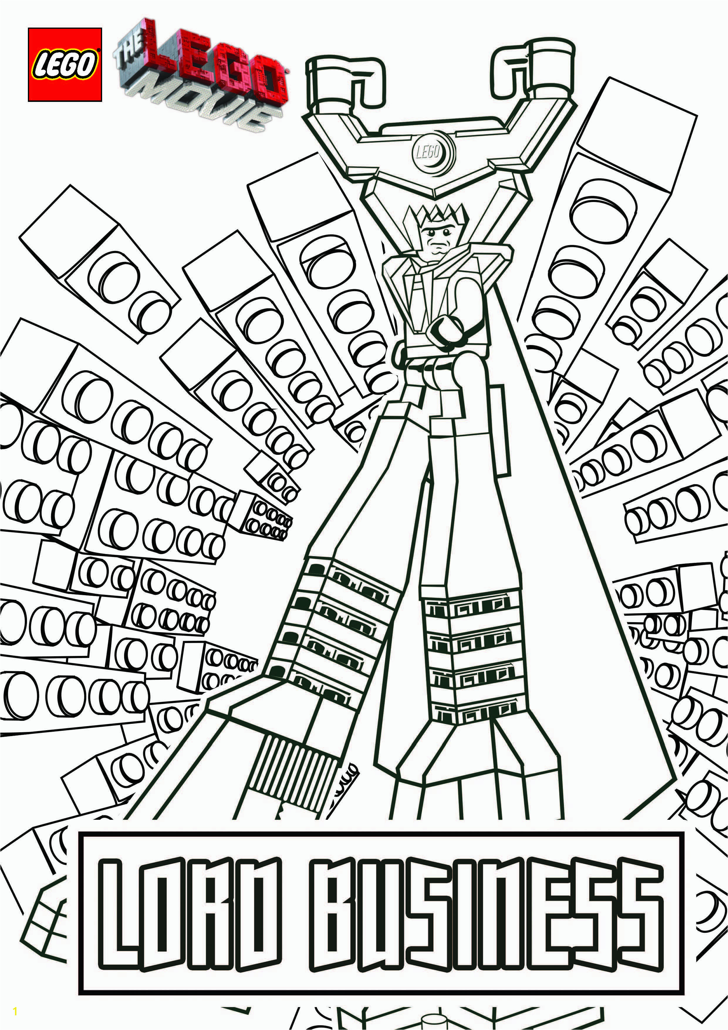 Lego Movie Coloring Pages 10