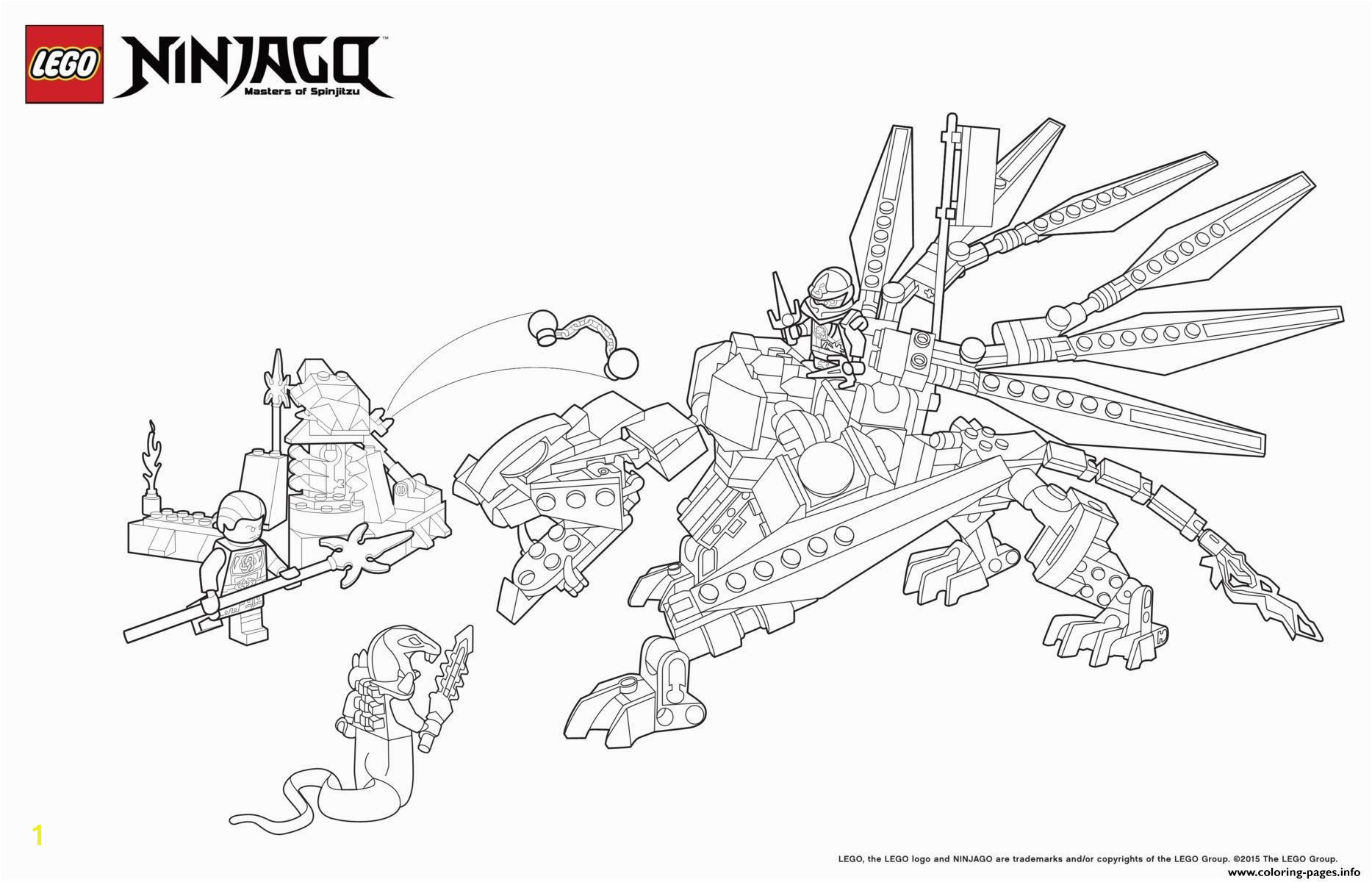 Malvorlagen Ninjago Schön Lego Ninjago Color Pages Free Lego Ninjago Coloring Pages Coloring