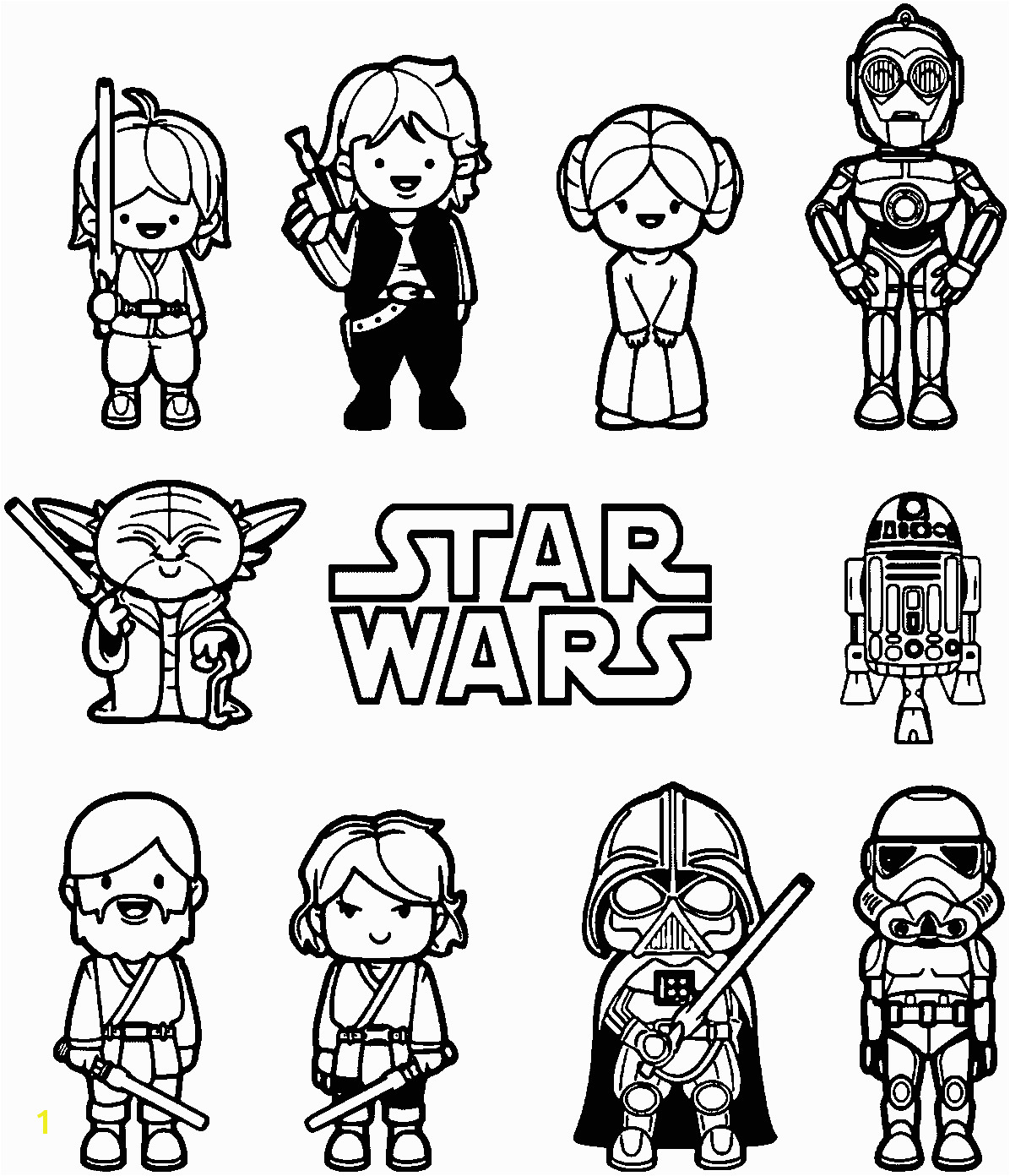 Lego Star Wars Luke Skywalker Coloring Pages Star Wars Coloring Pages Luke Skywalker Star Wars Coloring Pages
