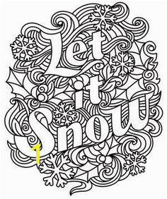 Let It Snow Coloring Pages 62 Best Coloring Pages for Adults Images