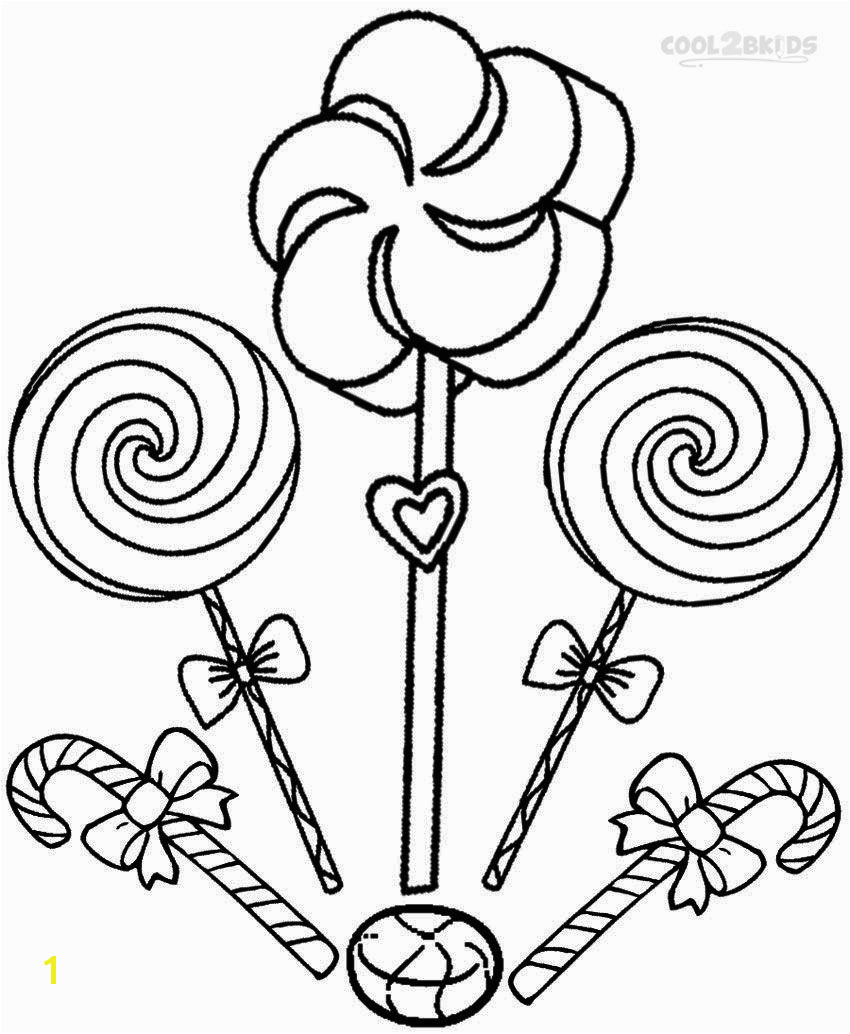 Printable Candyland Coloring Pages For Kids