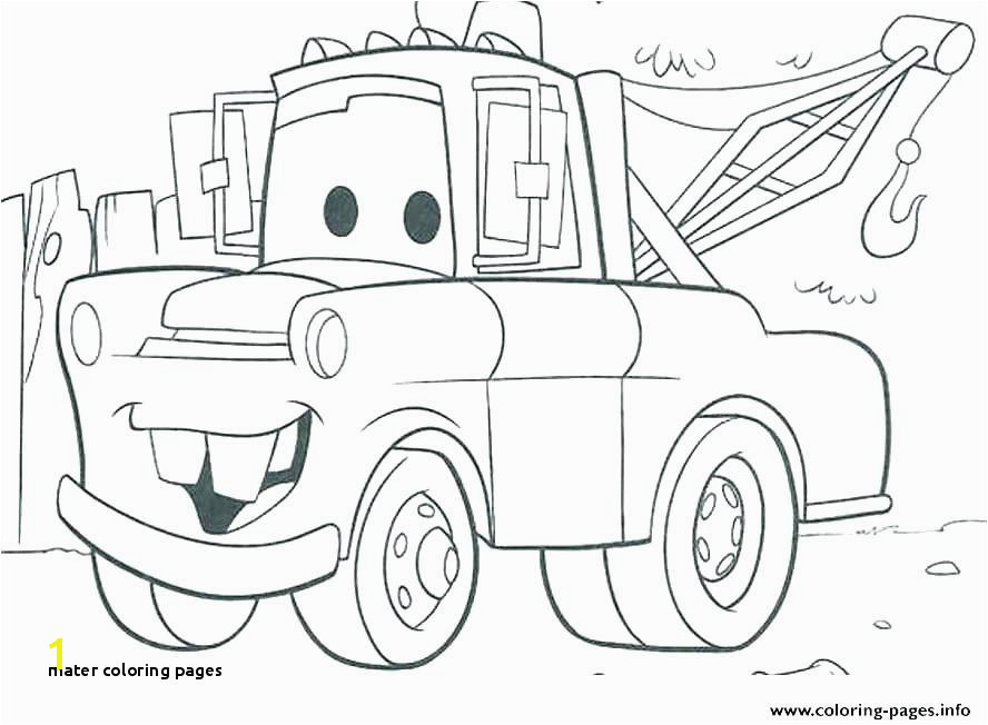 Lightning Mcqueen and Mater Coloring Pages to Print 23 Mater Coloring Pages Mycoloring Mycoloring