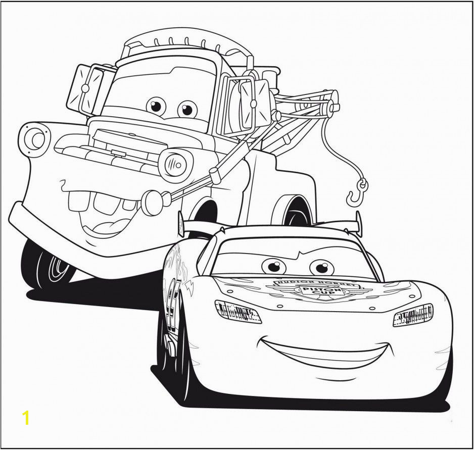 Lightning Mcqueen and Mater Coloring Pages to Print Free Printable Lightning Mcqueen Coloring Pages for Kids