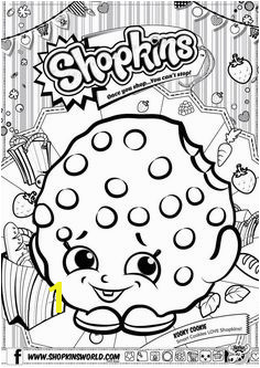 Shopkins Coloring Pages Season 1 Kooky Cookie Shopkin Coloring Pages Shopkins Coloring Pages Free Printable