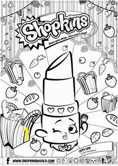 Lipstick Shopkins Coloring Page 107 Best Shopkins Images On Pinterest