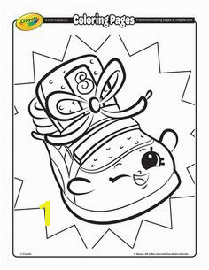 Shopkins Coloring Page