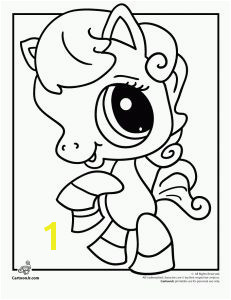 Printable Littlest Pet Shop Horse Pony Coloring Pages Printable Coloring Pages For Kids