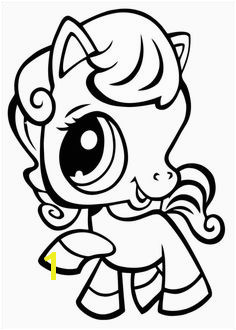 Horse Littlest Pet Shop Coloring Pages