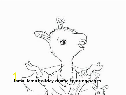 Image Cartoon Llama Coloring Pages 10 Cute Free Printable Llama