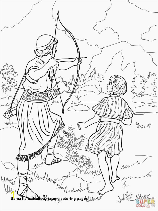 Llama Llama Holiday Drama Coloring Pages Fresh Weird King David and Nathan Coloring Page 4 Spares