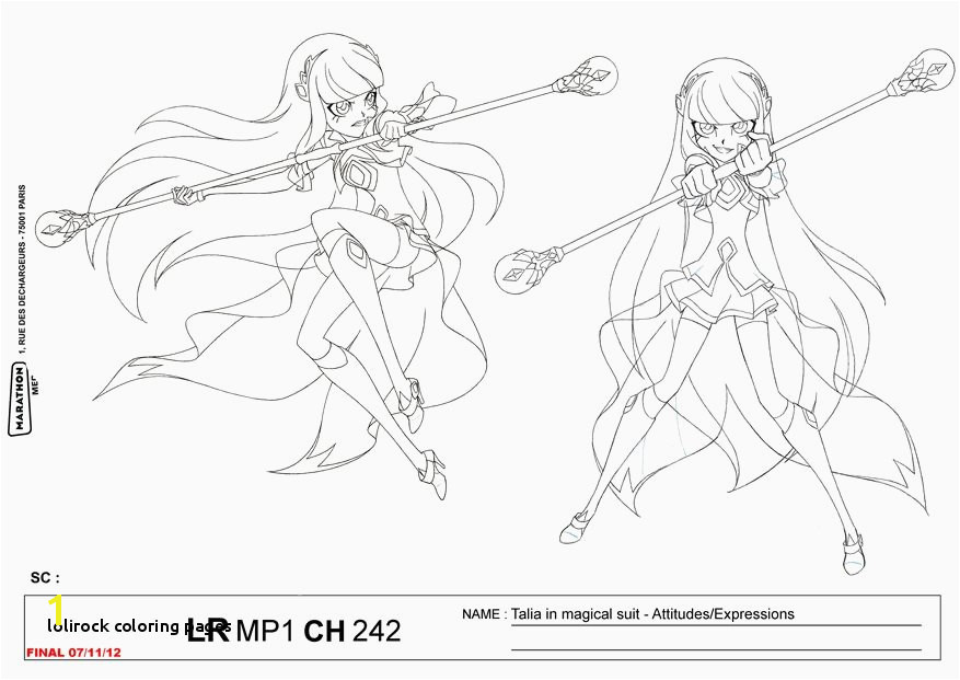 23 Lolirock Coloring Pages