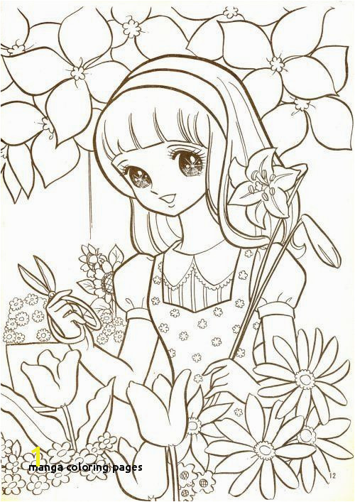 22 Manga Coloring Pages