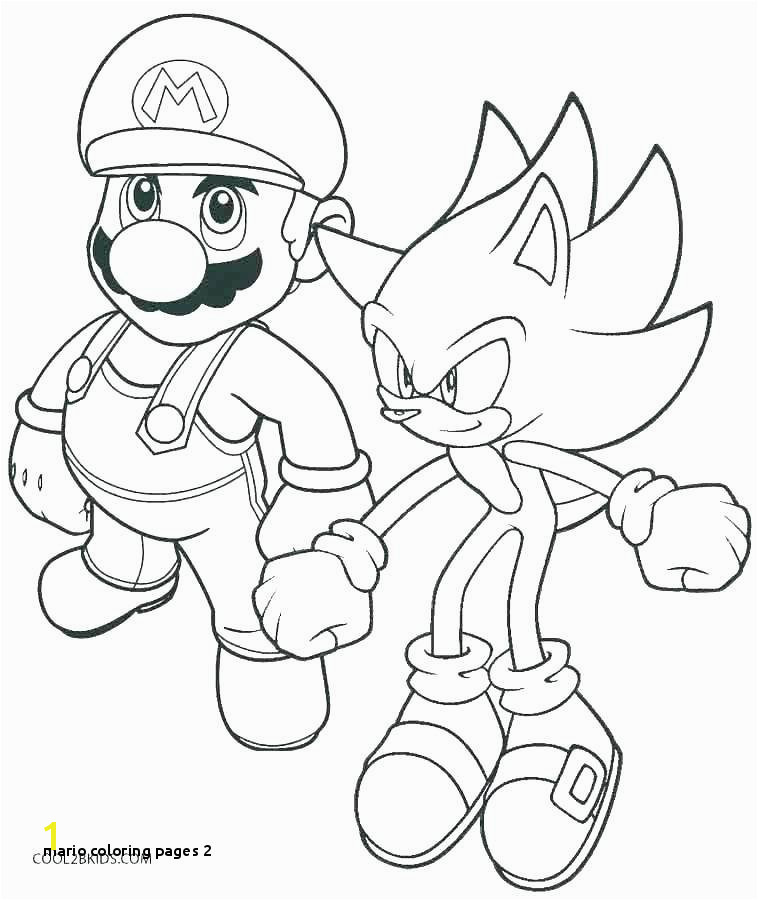 Mario Coloring Pages 2 Mario Bros Printable Coloring Pages Super Bros Coloring Pages