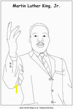 Dr Martin Luther King Jr colouring page Marther Luther King Martin Luther Day King