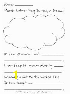 First Grade and Fancy Free Martin Luther King Jr Mlk Jr Day Martin Luther