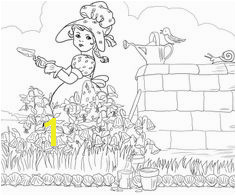 Mary Mary Quite Contrary Coloring Page 146 Best Children Coloring Images On Pinterest In 2018