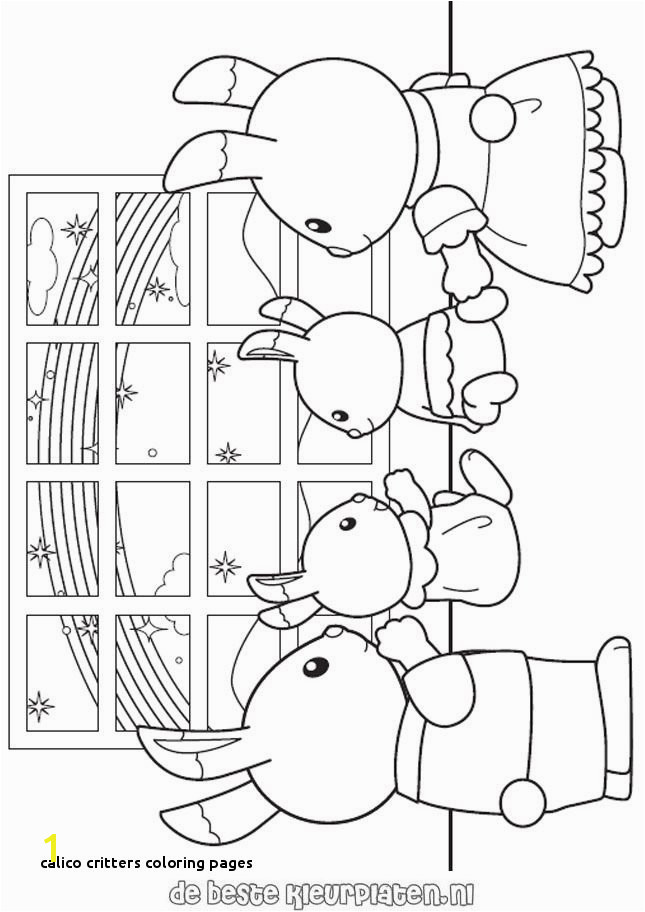 Calico Critters Coloring Pages 162 Best Silvanian Families Pinterest