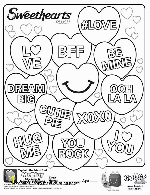 Mcdonalds Happy Meal Coloring Pages Happy Meal Coloring Sheets – Page 6 – Kids Time