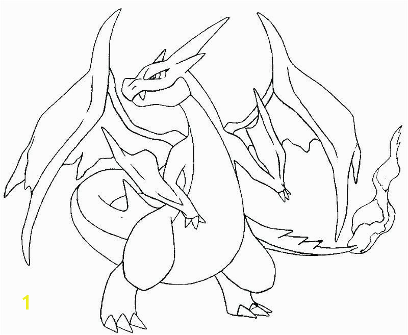 Pokemon Coloring Pages Charizard Beautiful Mega Charizard Coloring Page Pokemon Coloring Pages Charizard Pokemon Coloring