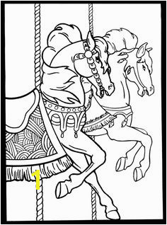Carousel Horses Stained Glass Coloring Book Dover Publications Coloring Book Pages Printable Coloring Pages