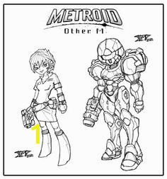 Coloring Metroid Other M Inks V By Warhound Cmp Devia on Coloring Pages Samus Cn Aran