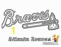 Atlanta Braves Coloring Page Baseball Team See n Crayon Match Team Colors At