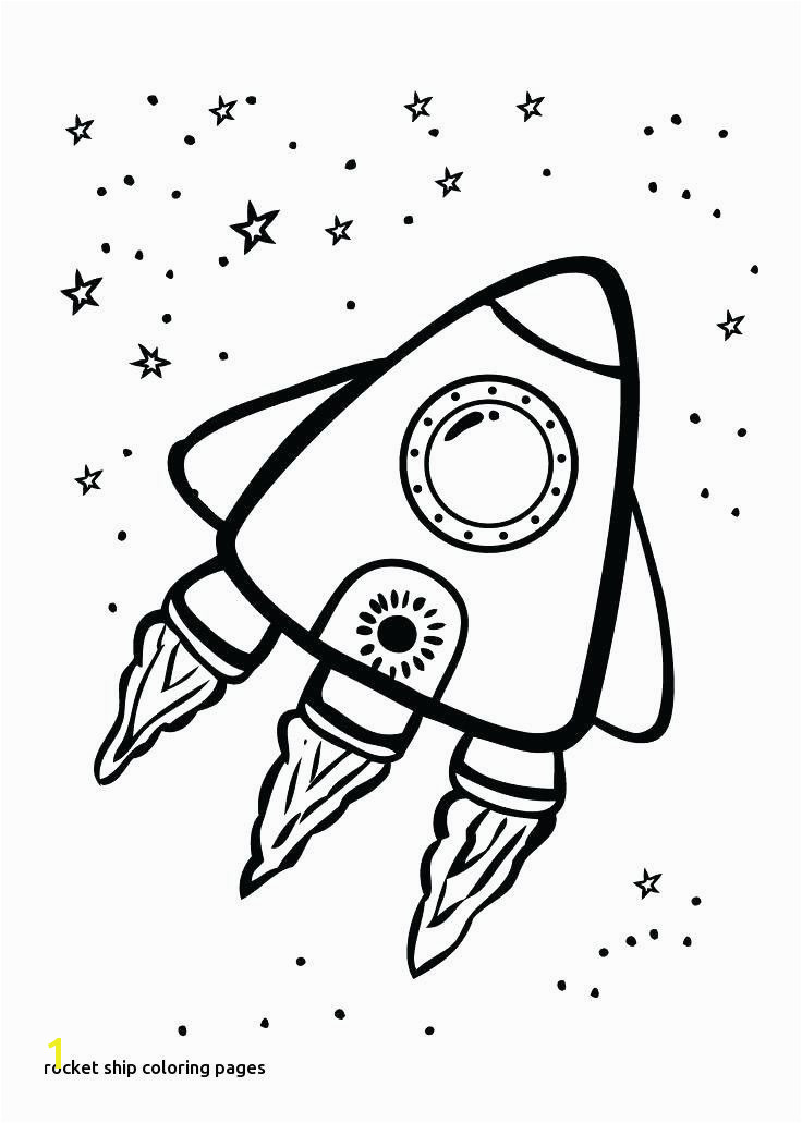 Rocket Ship Coloring Page New Related Post