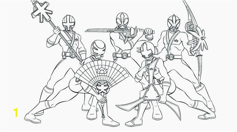 Dino Thunder Power Ranger Coloring Pages