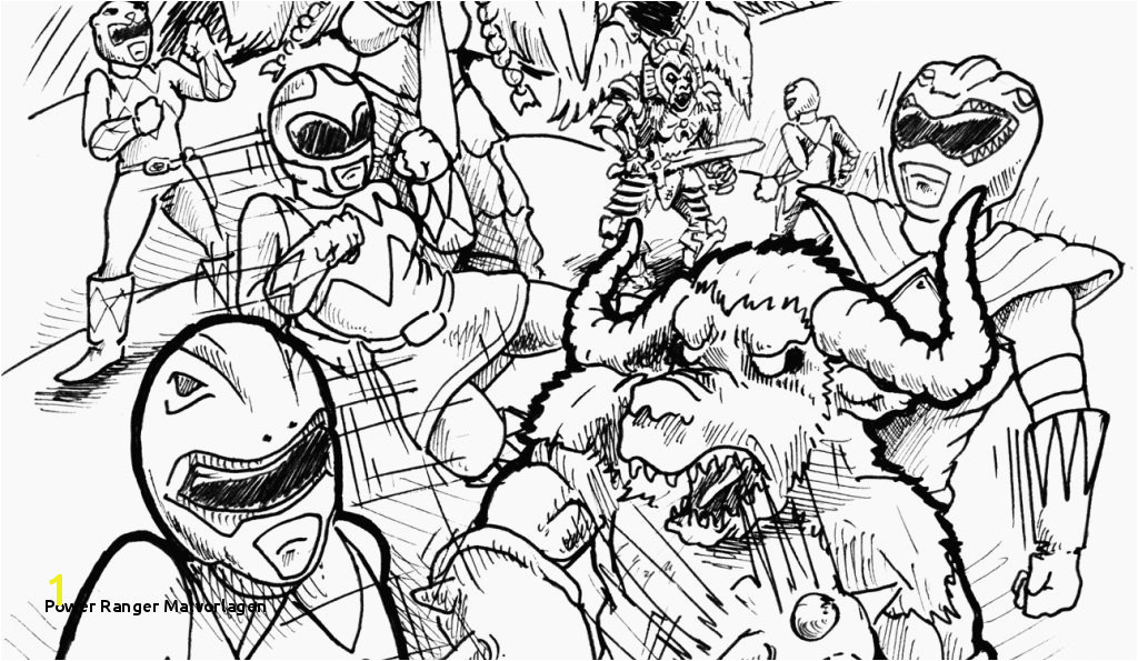 Power Ranger Malvorlagen Fresh Mighty Morphin Power Rangers Coloring Pages Image