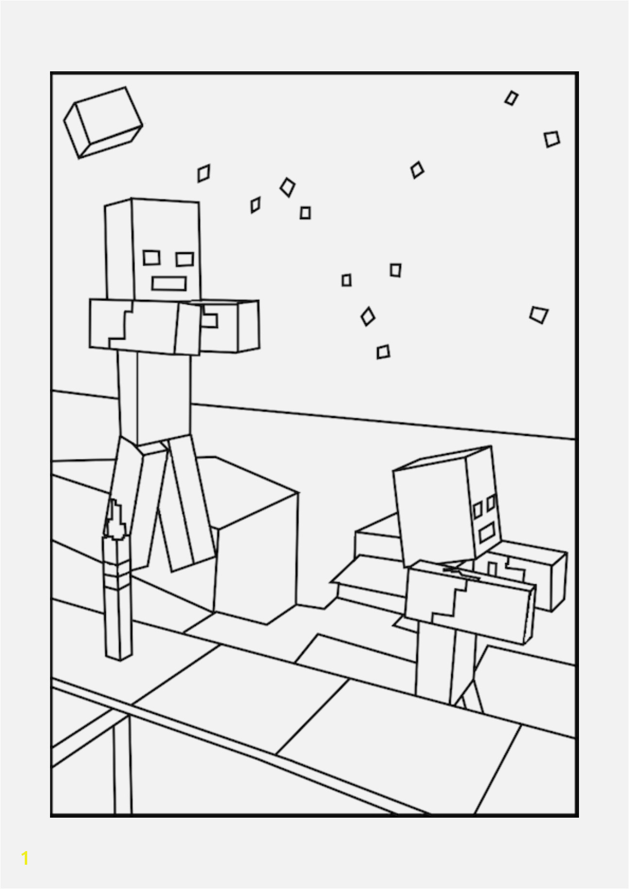 Minecraft Mutant Creeper Coloring Pages | divyajanani.org