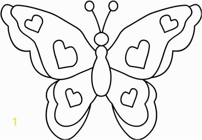 Free Printable butterfly Coloring Pages New butterfly Coloring Pages Line butterfly Coloring Page butterfly